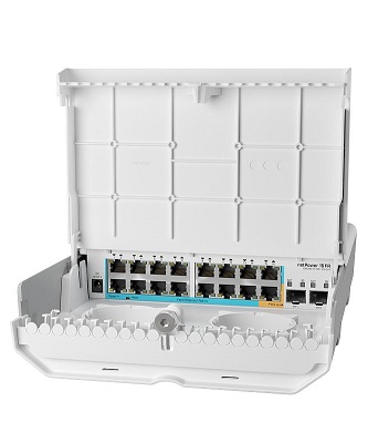 Mikrotik Switch Crs318-1Fi-15Fr-2S-Out Netpower 15Fr