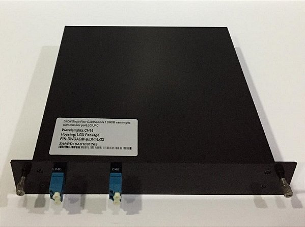 Mux Demux 100G Dwdm-Bidi-1 Ch46 B1 Lc-Upc Single Fiber Lgx