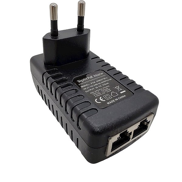 Poe Fonte 56V 0.27A Poe-G560270Eu Gigabit Adapter Br Iuron