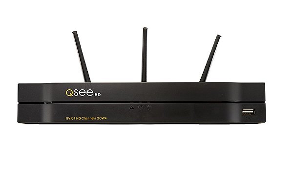 Q-See Seg. Nvr 04 Canais Qcw4-1 Video Recorder Wi-Fi Hdd 1Tb