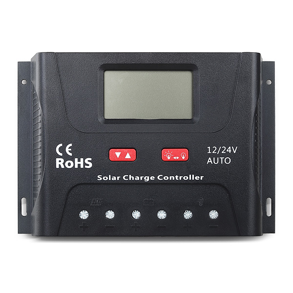Solar Pwm 60A Controlador 12V/24V Sr-Hp2460