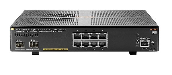 Switch Hp 08P 2930F-8G (Jl258A) 8P 10/100/1000 Poe+ 2Sfp+