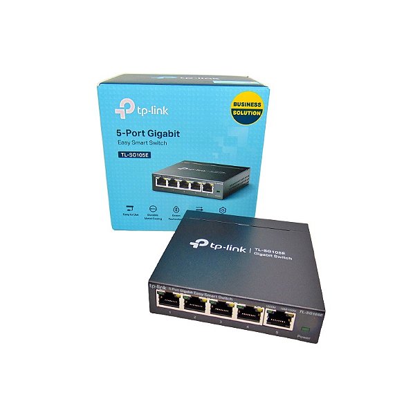Tp-Link Hub Switch 05P Tl-Sg105E Switch Easy Smart Gigabit