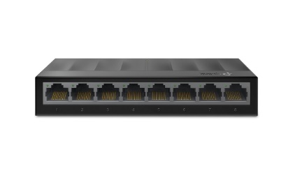 Tp-Link Hub Switch 08P Ls1008G 10/100/1000 Plastic Case