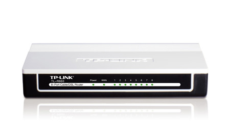 Tp-Link Router Tl-R860 8*10/100Mbps Lan 1Wan Dsl **