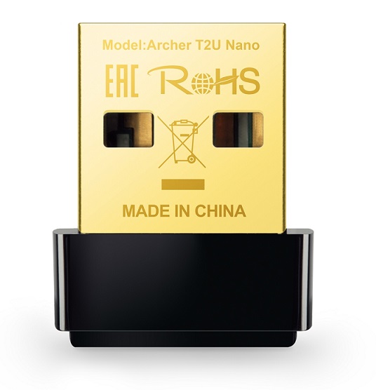 Tp-Link Wifi Ac Archer T2U Nano Ac600 Dual Band Usb Adapter