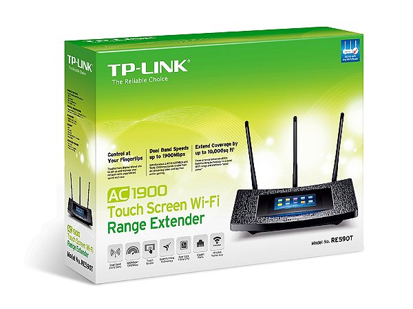 Tp-Link Wifi Ac Router Re590T Touch Ac1900 Dual Band Lr ***