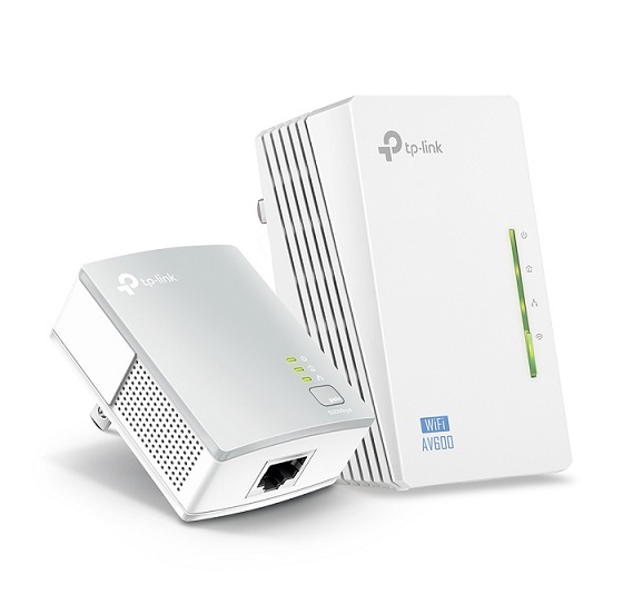 Tp-Link Wifi Tl-Wpa4220 Kit Av600 Powerline 300Mbps