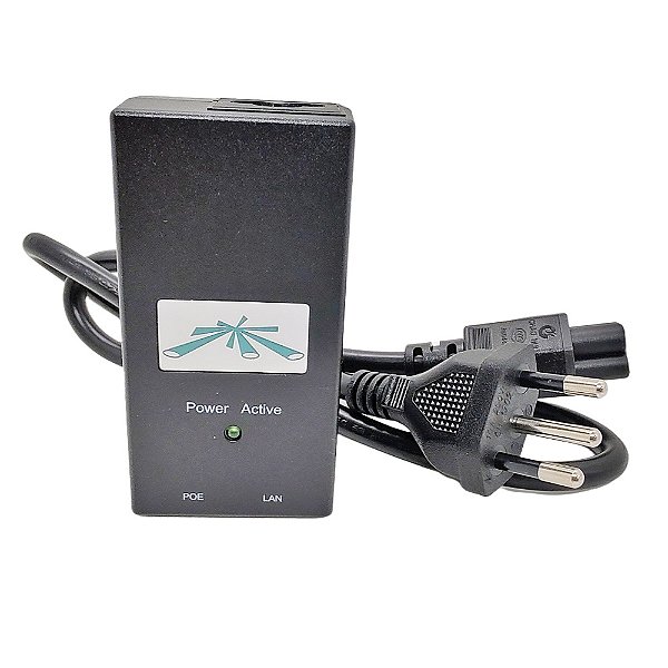 Ui. Poe-15-12W-Br Poe Injector 15Vdc 12W Fonte Padrão Brasi