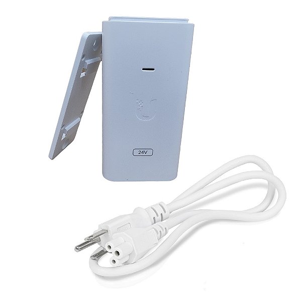 Ui. Poe-24-12W-Wh Poe Injector 24Vdc 12W 0.5Amp Fonte