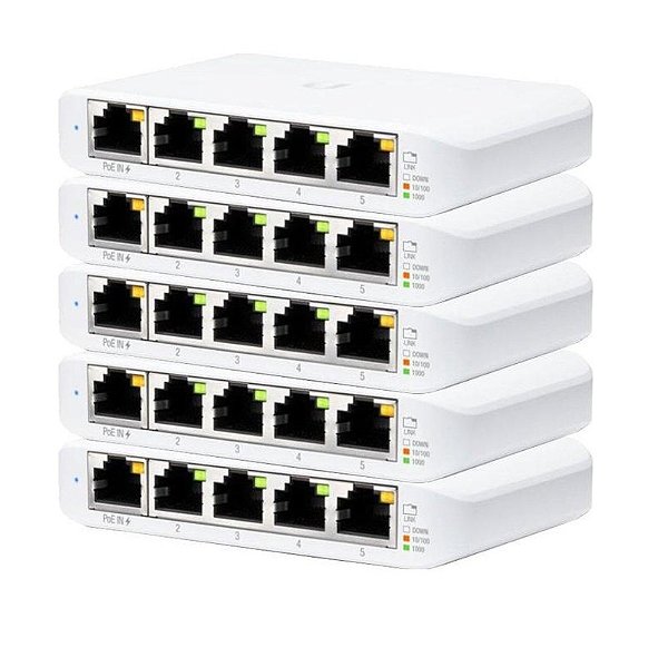 Ui. Usw-Flex-Mini-5 Unifi Switch 5P Giga Rj45 Poe 2.5W 5Pack