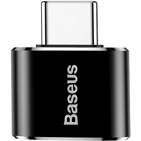Adaptador Baseus USB-C a USB-A - Preto (CATOTG-01)