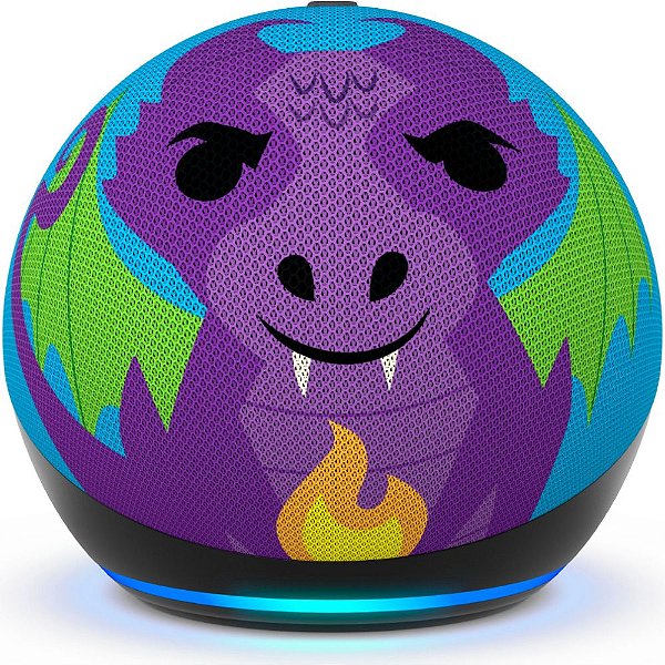Amazon Echo Dot Kids Edition 5° Gen - Fire Dragon
