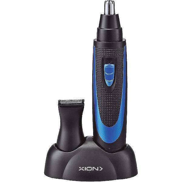Aparador de Pelos Xion XI-TRIMMER para Nariz e Orelhas 220v - Preto/Azul