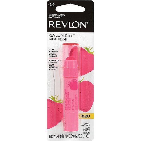 Bálsamo Labial Revlon Kiss Fresh Strawberry 025