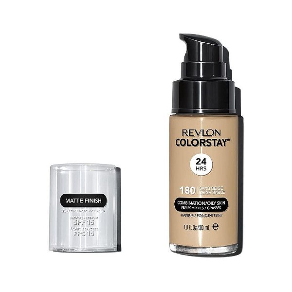 Base Liquida Revlon ColorStay Matte Finish 180 Sand Beige - 30mL