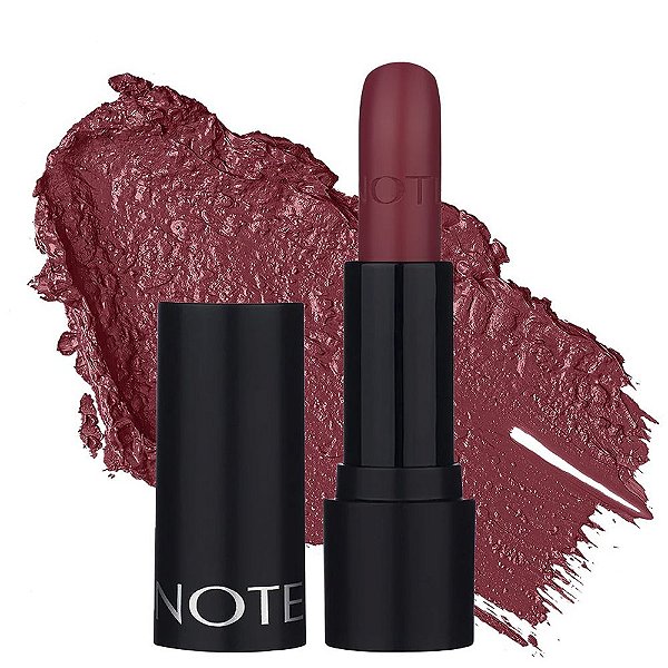 Batom Note Deep Impact Lipstick 08 Burgandy
