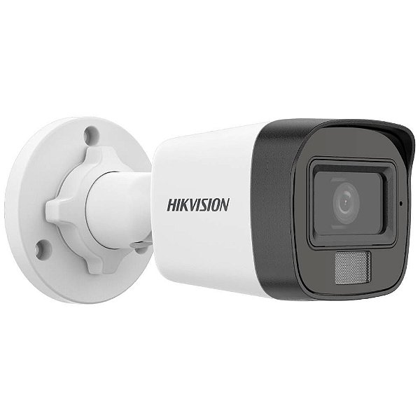 Câmera de Vigilância Hikvision Bullet DS-2CE16K0T-LPFS 3K 2.8mm - Branco/Preto
