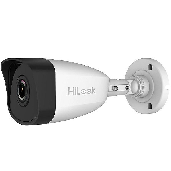 Câmera de Vigilância IP Hilook Bullet IPC-B121H 2.8mm 1080p Externo - Branco/Preto