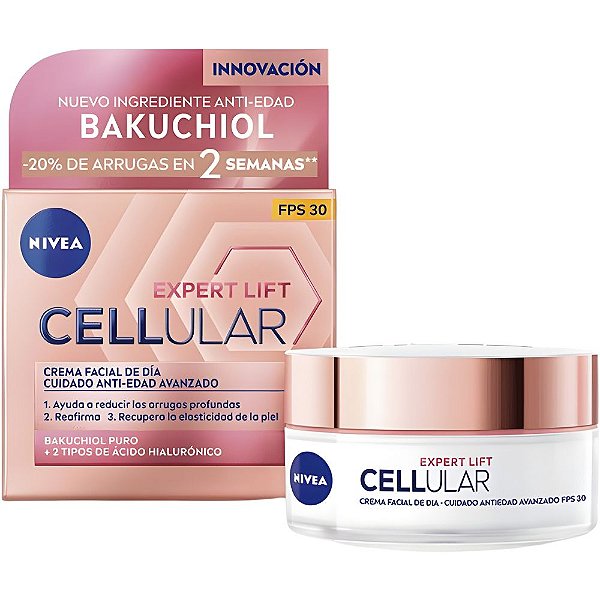 Creme Facial de Dia Nivea Cellular Expert Lift Bakuchiol FPS 30 - 50mL