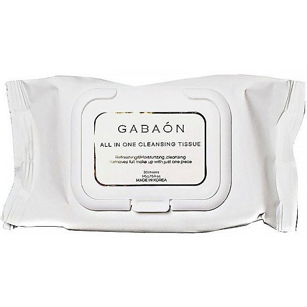 Desmaquilhante Gabaón Cleansing Tissue
