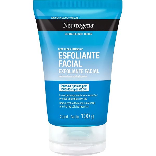 Esfoliante Facial Neutrogena Deep Clean Intensive - 100gr
