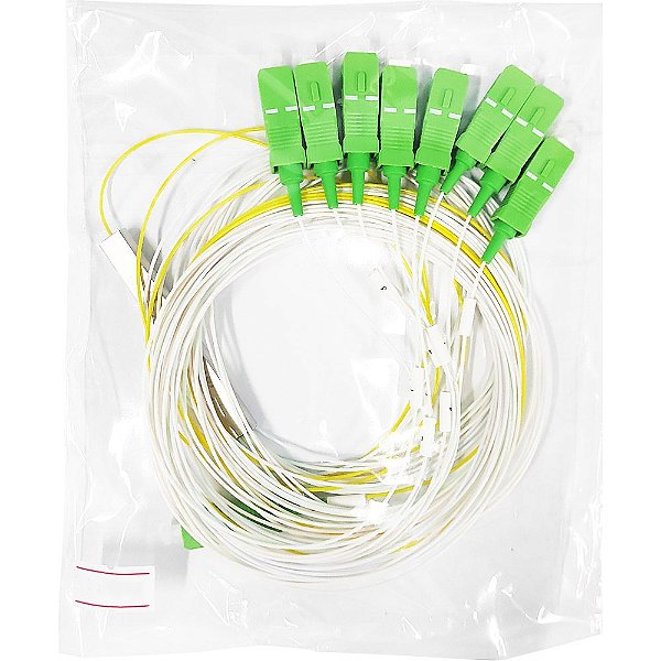 F. SPLITTER 1*8 0.9MM 1.5M SC/APC PLC