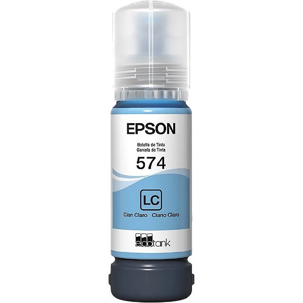 Garrafa de Tinta Epson T574520 - Ciano Claro 70mL
