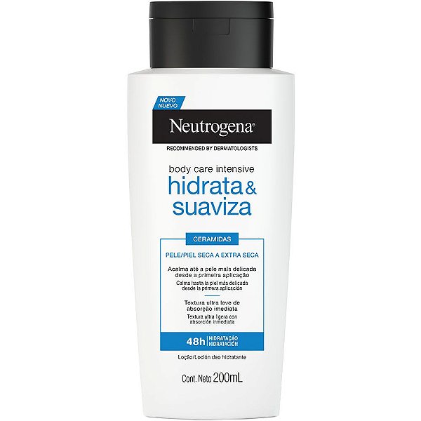 Loção Corporal Neutrogena Body Care Intensive Hidrata & Suaviza
