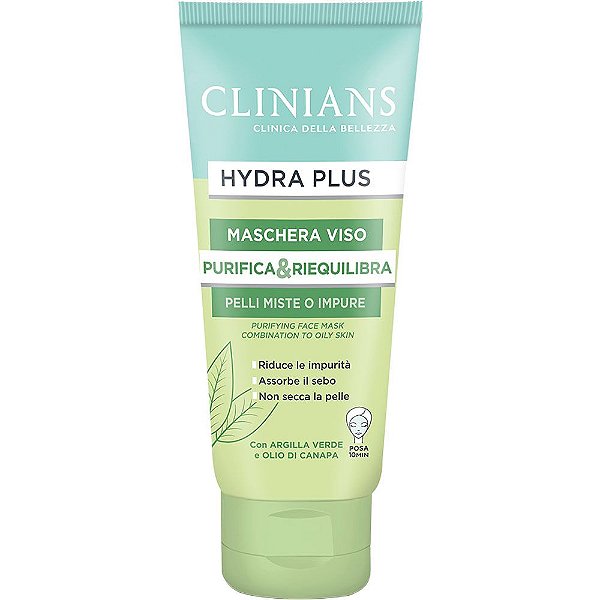 Máscara Facial Clinians Hydra Plus - 75mL