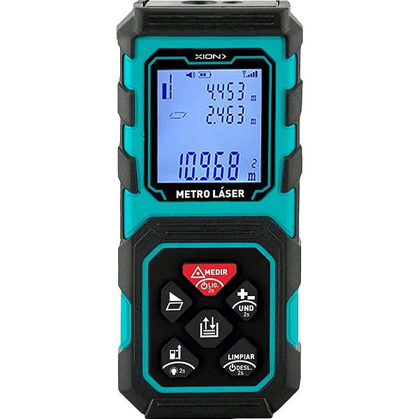 Medidor de Distância Xion XI-TOOLASER - Azul Claro/Preto