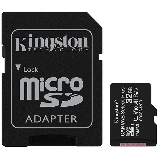 Memoria Micro SD Kingston Canvas Plus 100 MB/s 32 GB