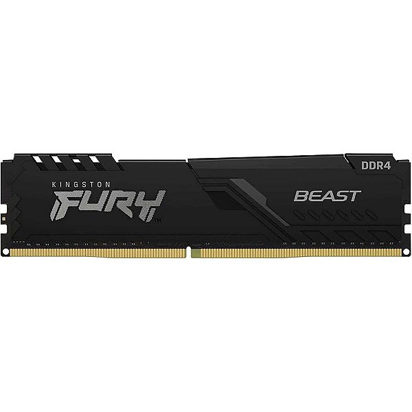 Memória RAM DDR4 Kingston Fury Beast - Preto