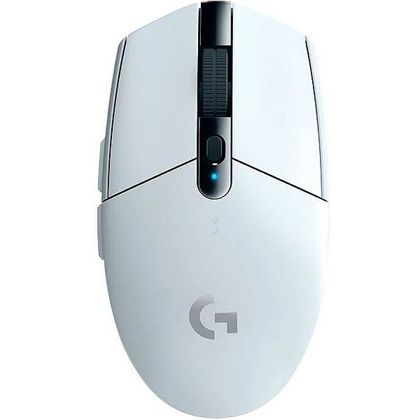 Mouse Sem fio Gamer Logitech G305 - Branco (910-005290)