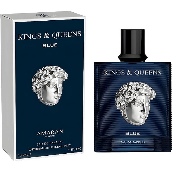 Perfume Amaran Kings & Queens Blue EDP - Masculino 100mL
