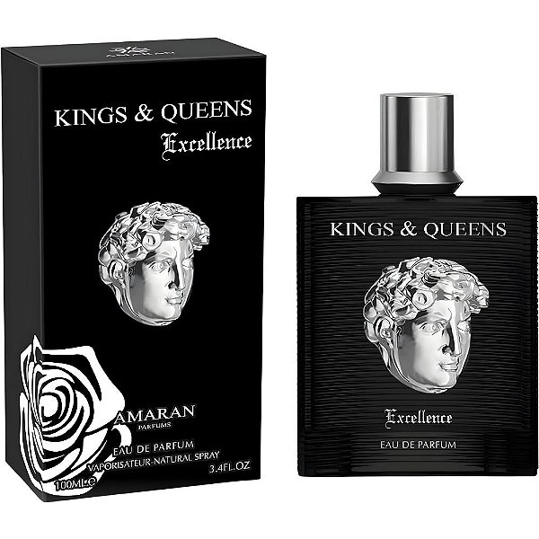 Perfume Amaran Kings & Queens Excellence EDP - Masculino 100mL