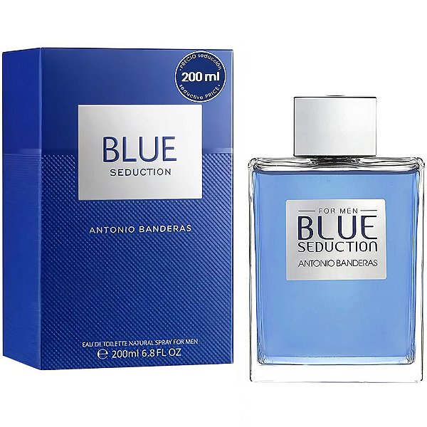 Perfume Antonio Banderas Blue Seduction EDT - Masculino 200mL
