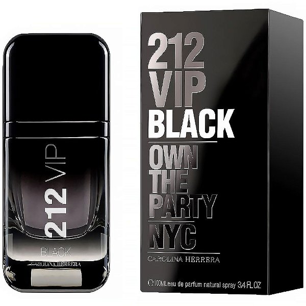 Perfume Carolina Herrera 212 VIP Black EDP - Masculino 100mL