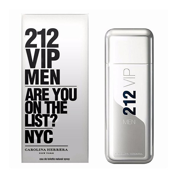 Perfume Carolina Herrera 212 VIP Men EDT - Masculino 100 ml
