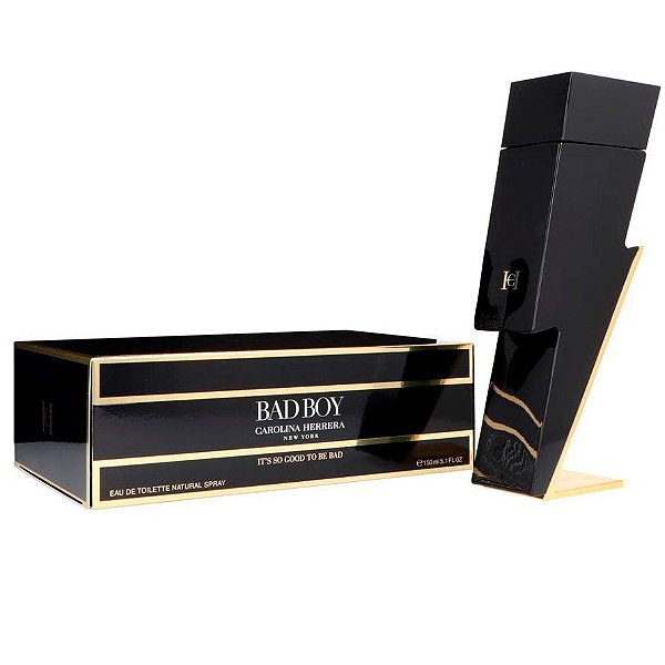 Perfume Carolina Herrera Bad Boy EDT - Masculino 150mL