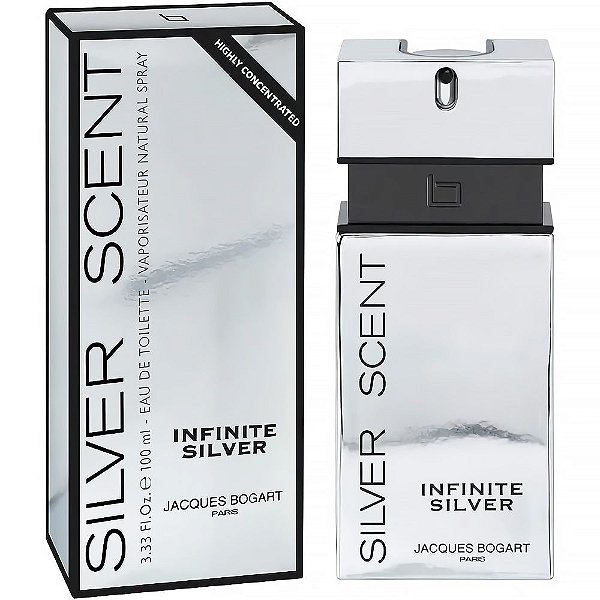 Perfume Jacques Bogart Silver Scent Infinite Silver EDT - Masculino 100mL