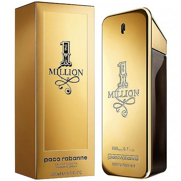 Perfume Paco Rabanne 1 Million EDT - Masculino 200mL