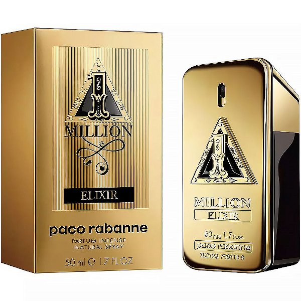 Perfume Paco Rabanne 1 Million Elixir Parfum Intense - Masculino 50mL