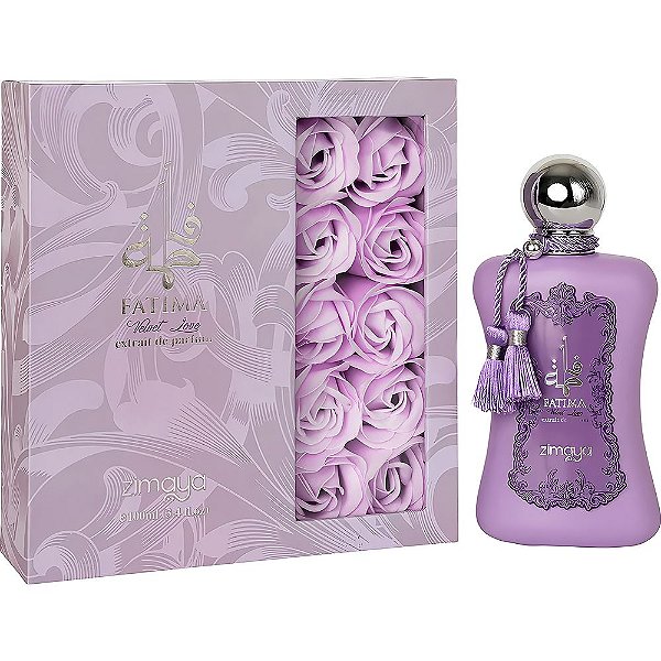 Perfume Zimaya Fatima Velvet Love Extrait de Parfum - Feminino 100mL