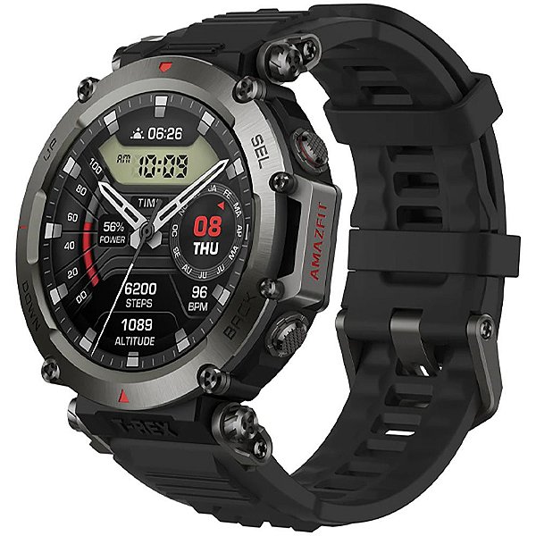 Relógio Inteligente Amazfit T-Rex Ultra A2142 - Preto