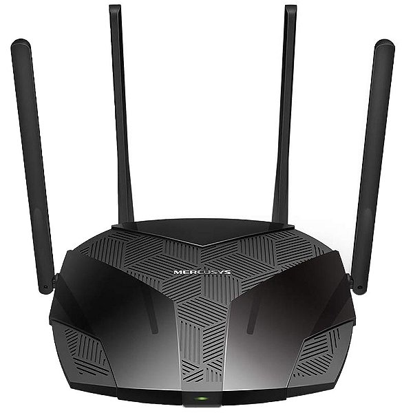 Roteador Mercusys MR80X AX3000 Wifi 6 Dual Band 4 Antenas - Preto