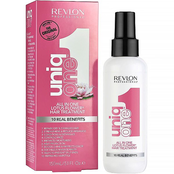 Tratamento Capilar Revlon New Uniq One All In One Flor de Lótus - 150mL