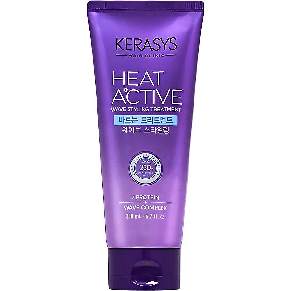 Tratamento Leave-In Kerasys Heat Active Wave Styling - 200mL