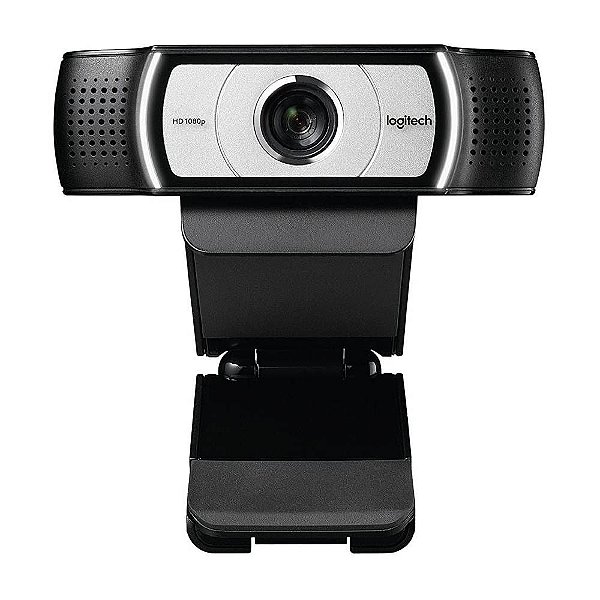Webcam Logitech C930-E HD 1080p USB - Preto