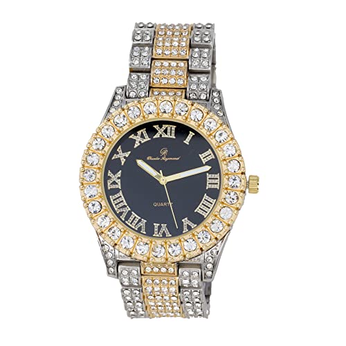 Relógio Masculino Charles Raymond ST10327 RN Single (Two Tone Black Dial)